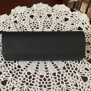 Prada Elegant Black Eyewear Case